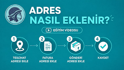 Adres nasıl eklenir