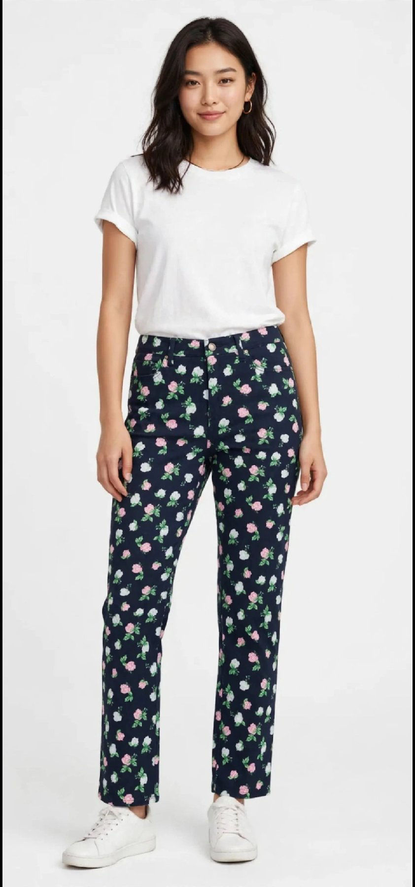 Amerikadan alınan çiçekli pantalon