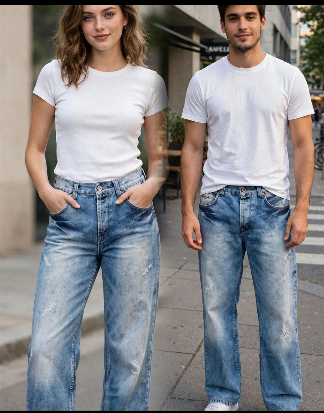 Little cup.. orjinal yırtıklı 40.beden unisex jean ilan görseli