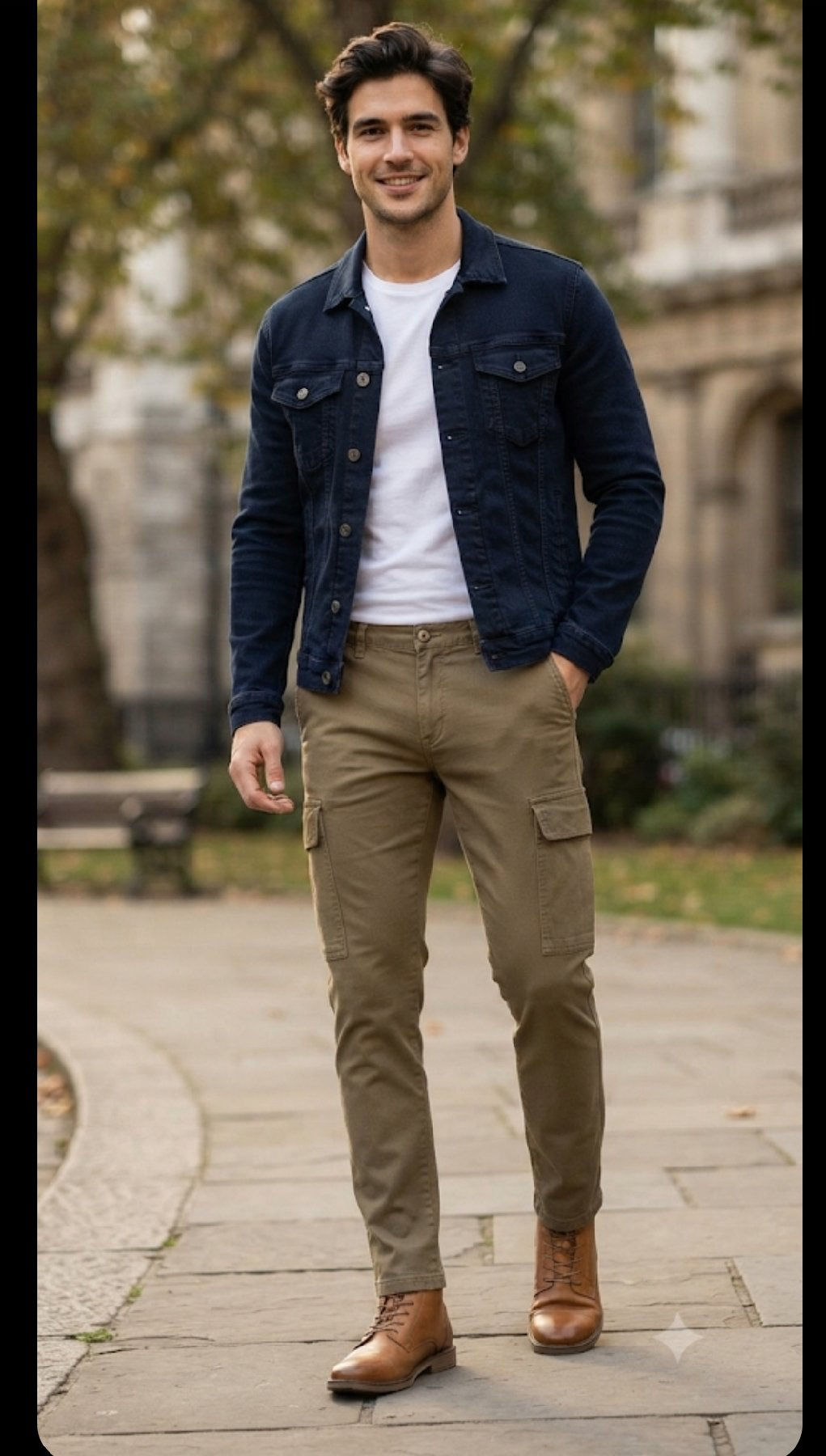 Zara haki yeşil kargo pantalon