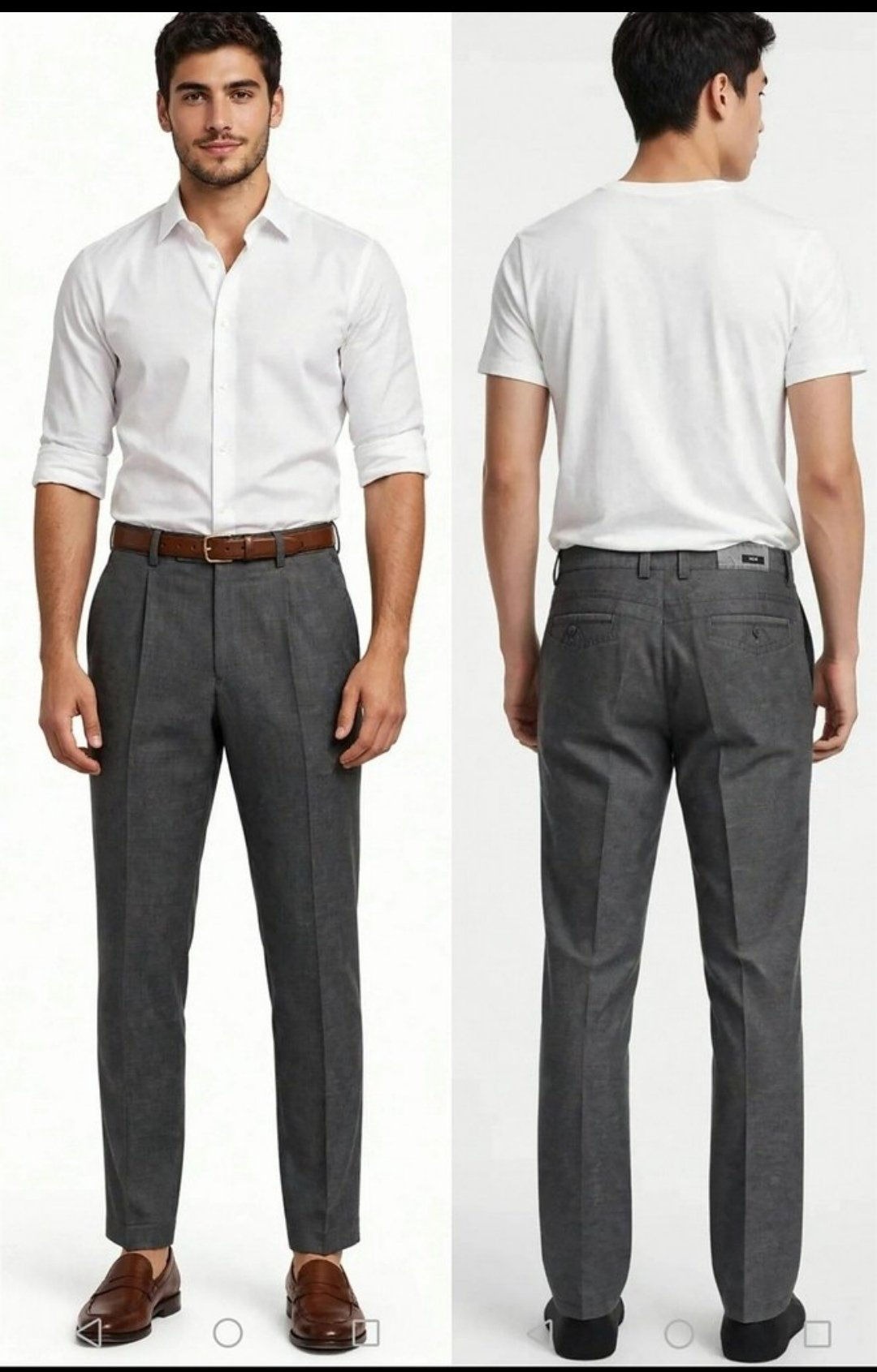 New.. marka gri kumaş pantalon ilan görseli