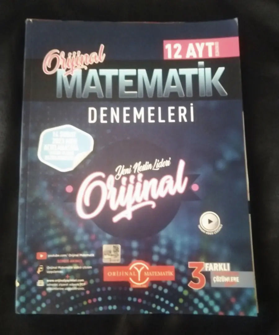 Ayt orjinal matematik denemeleri