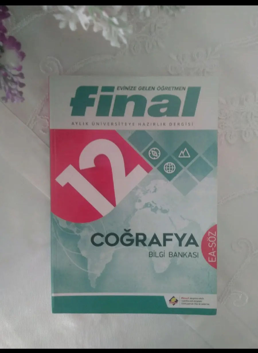 12. sınıf coğrafya bilgi bankası ilan görseli