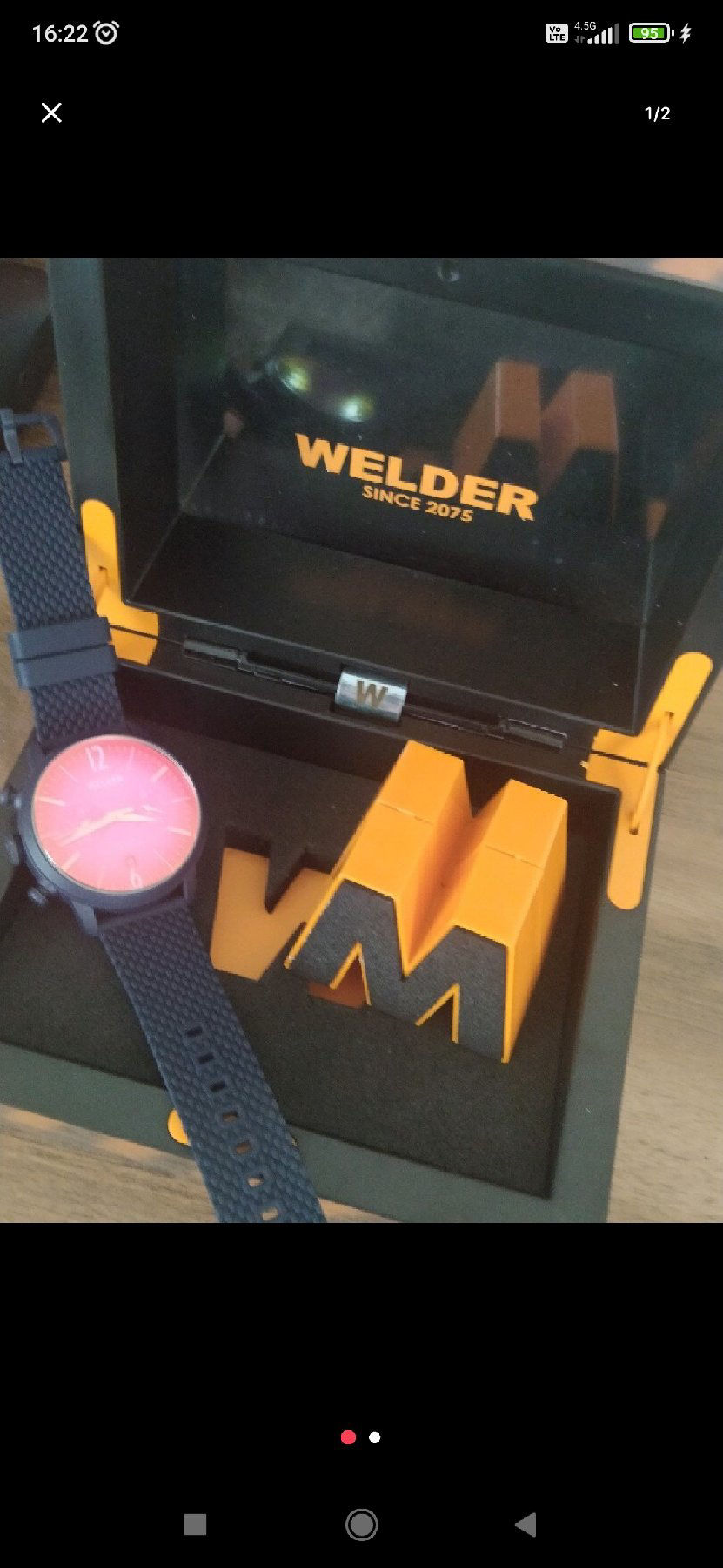 Welder marka kol saati lacivert sıfır garantili
