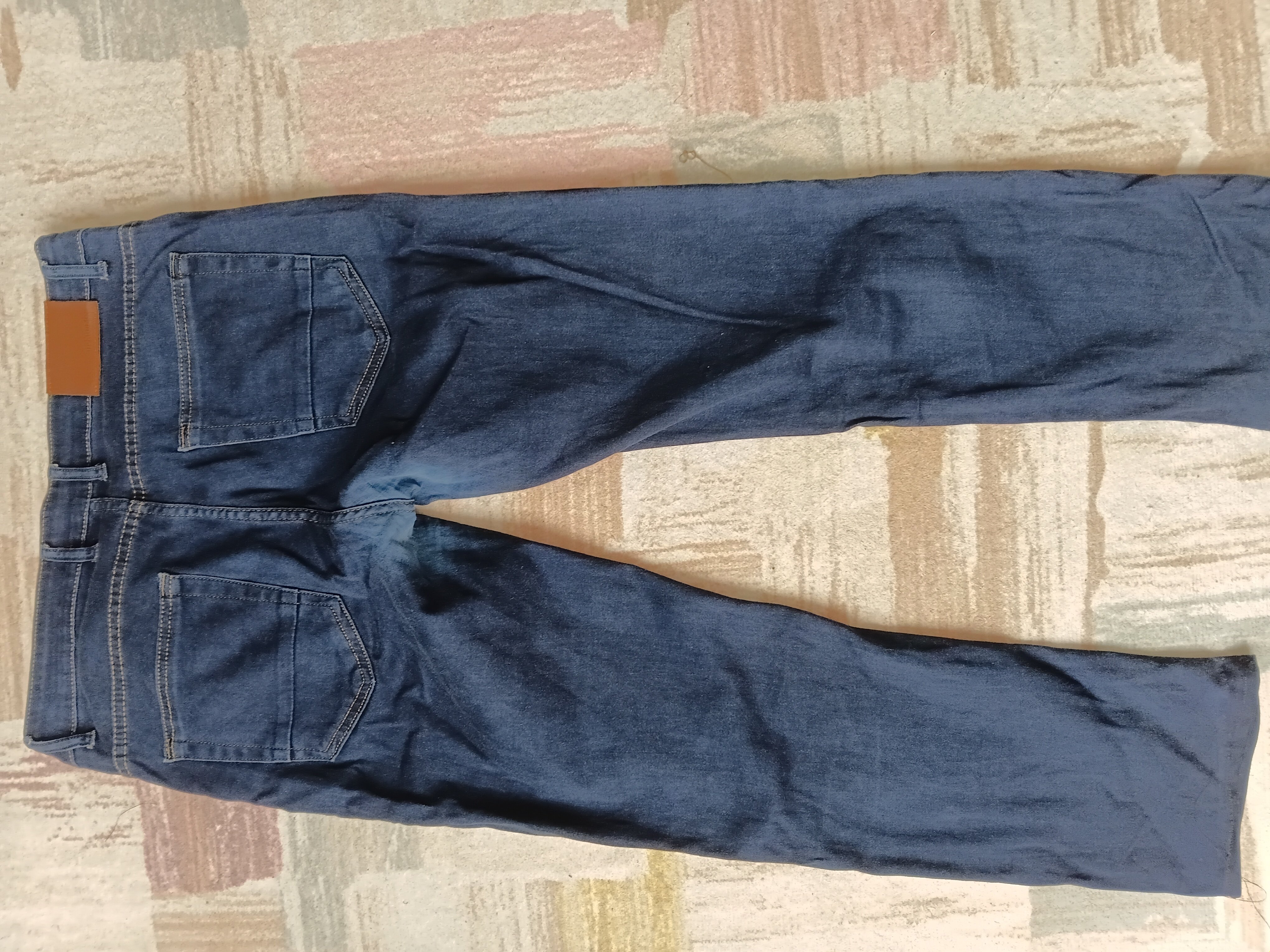 Mavi renkli kot pantolon