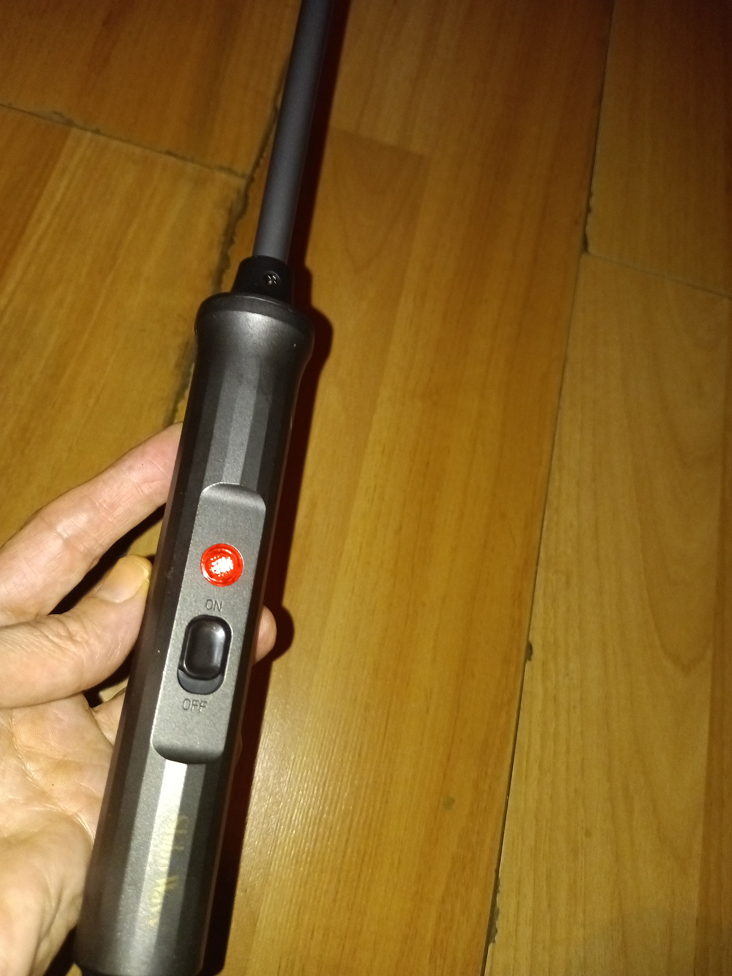 Shibo wavy 9 mm siyah afro dalga saç maşası