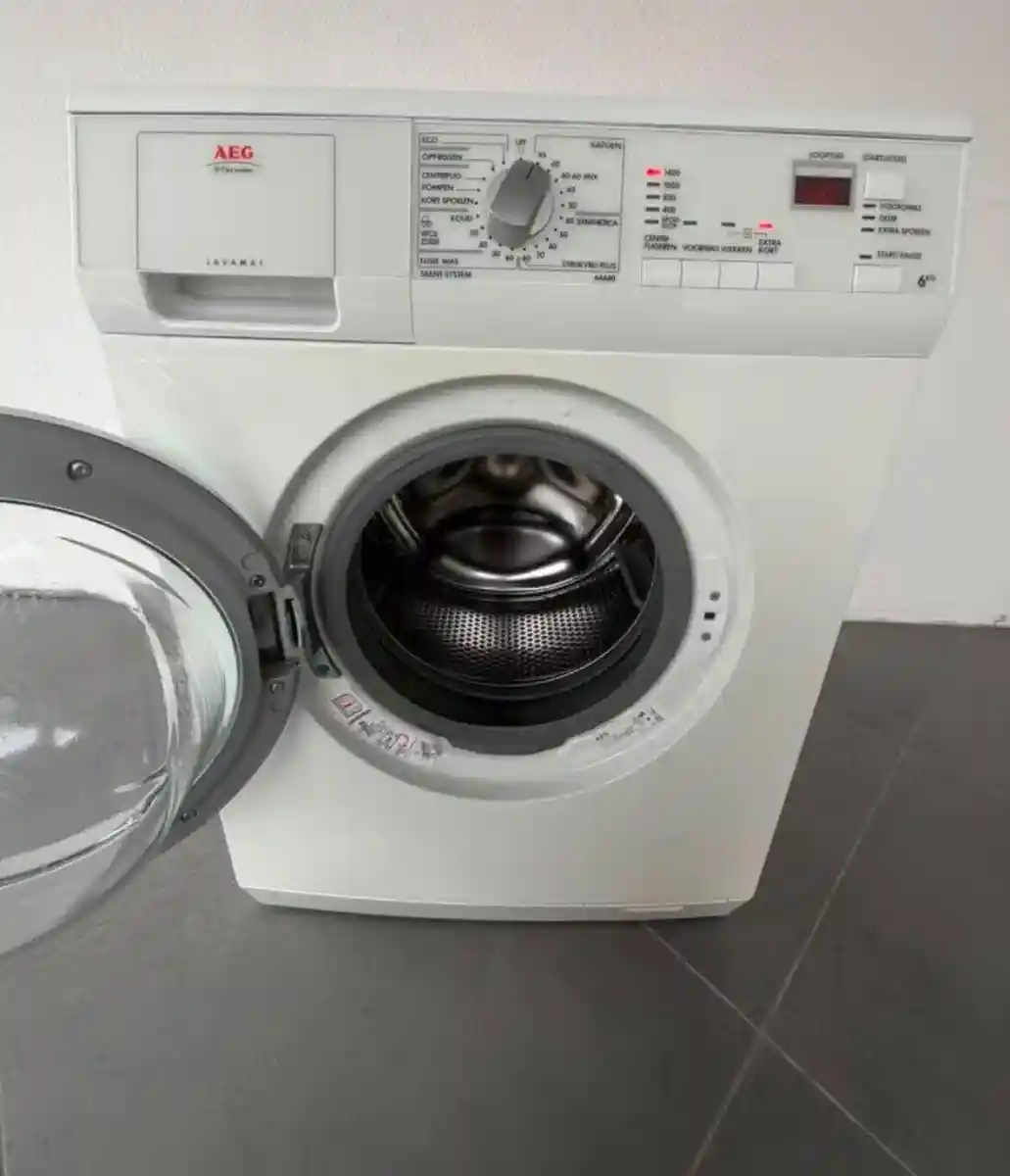 Aeg çamaşır makinesi 6 kg kompakt 1400 rpm su durdurma özelliği