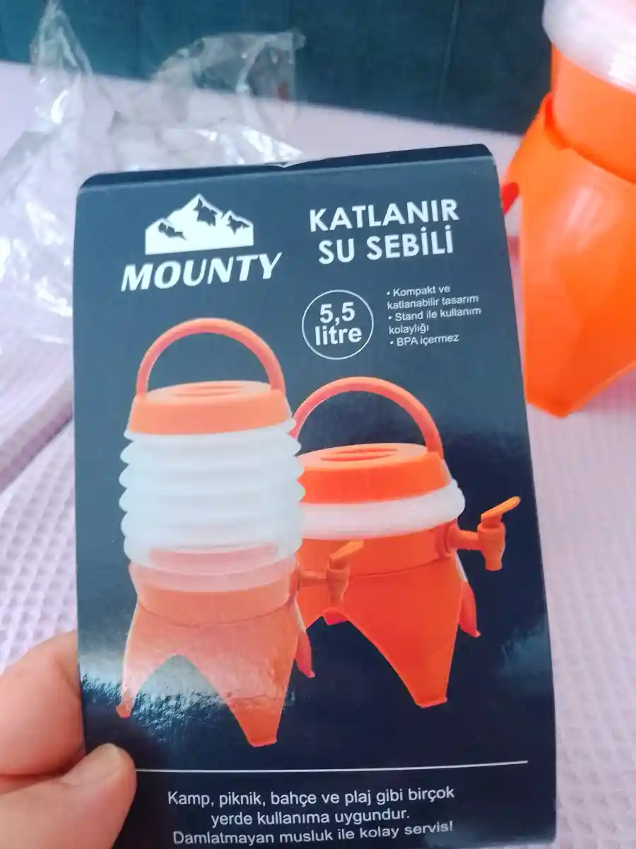 Katlanabilir 5.5 litre su sebili