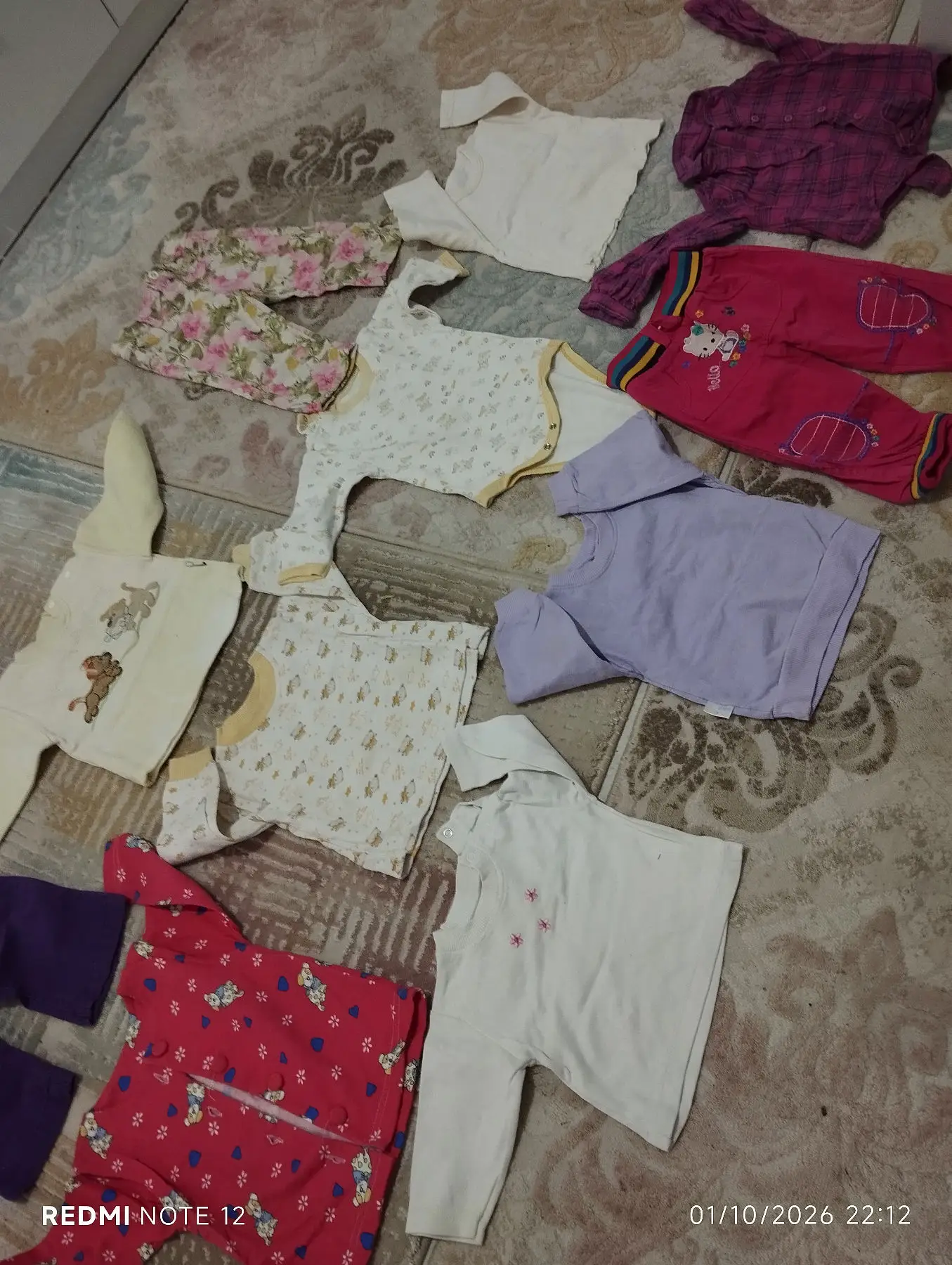 11 parça 1 2 yaş için kışlık kıyafet sorunsuz