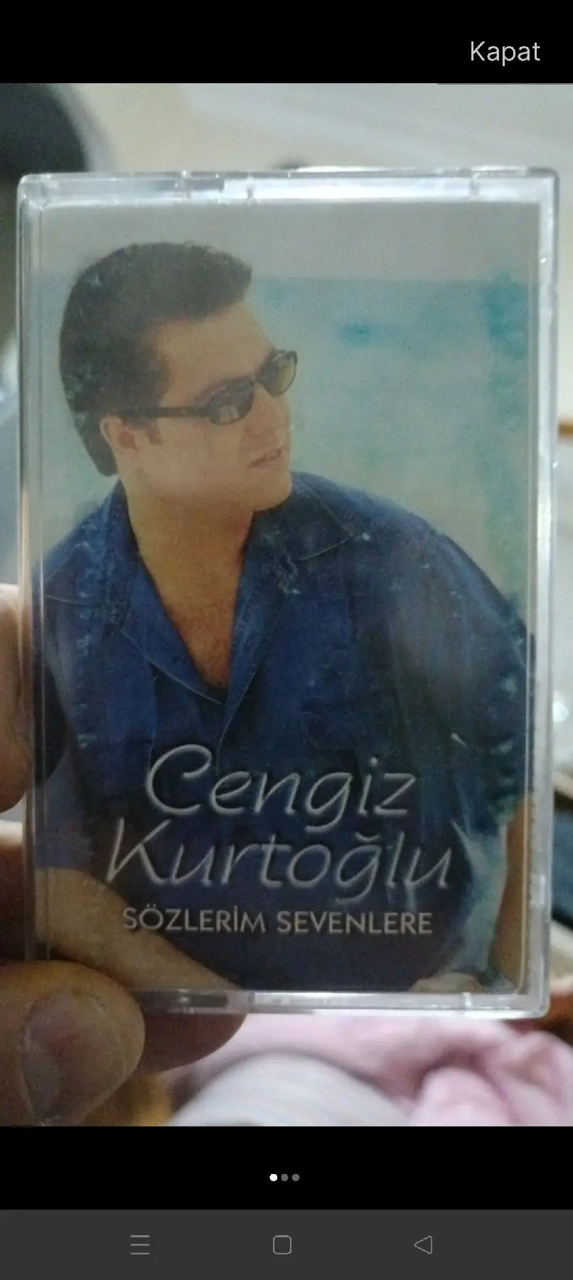 Cengiz kurtoğlu - sözlerim sevenlere kaseti