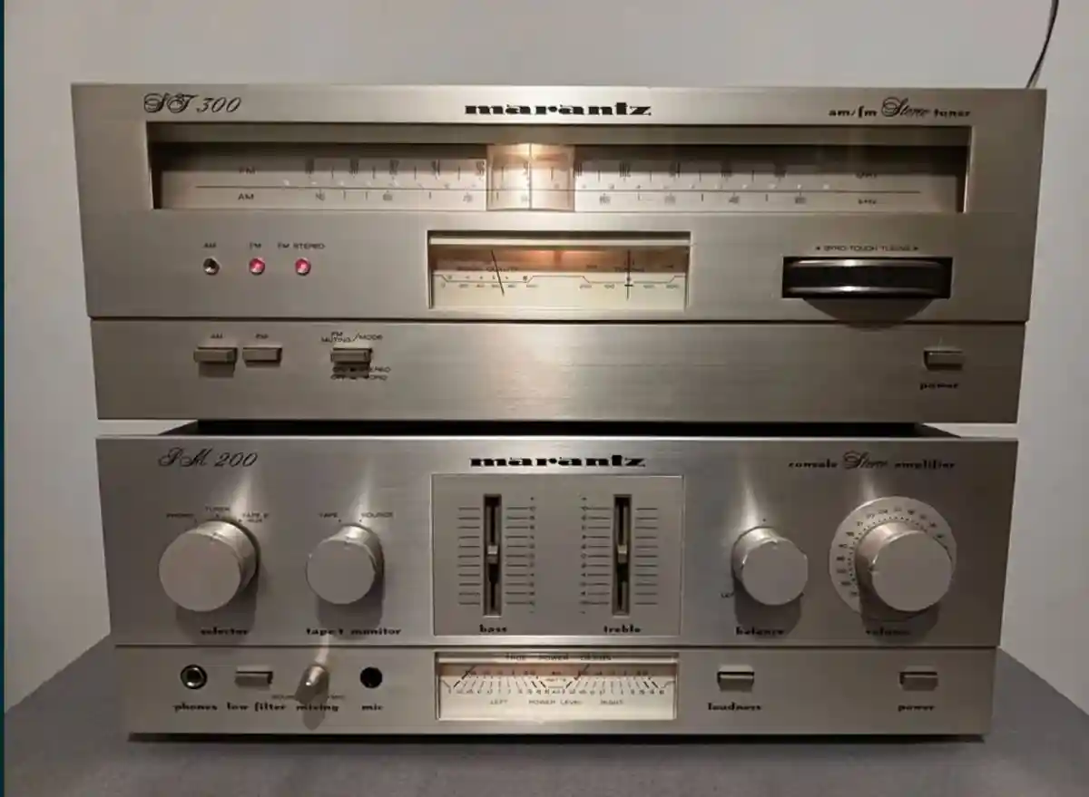 Marantz amplifikatör ve tuner seti