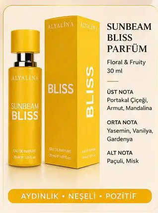 Sunbeam bliss parfüm 30 ml