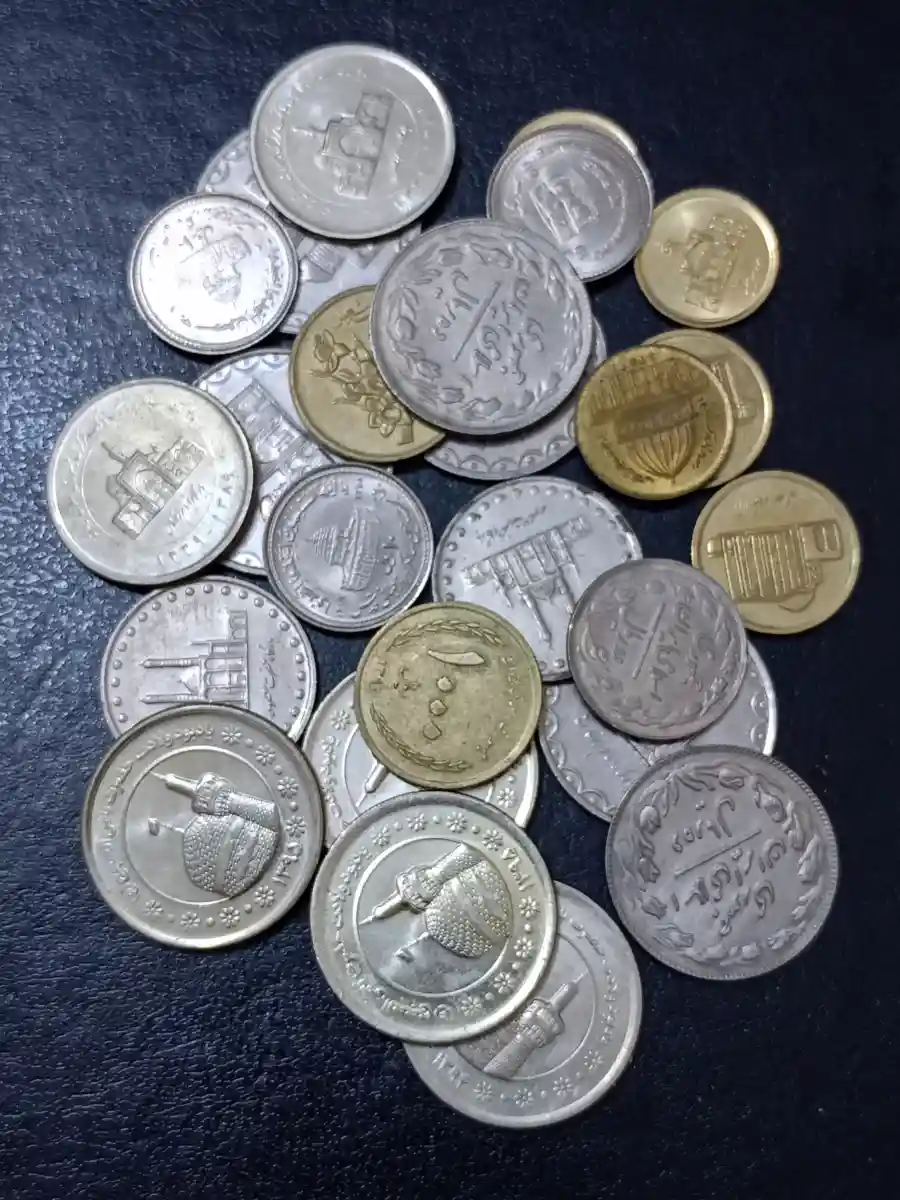 İran, koleksiyonluk madeni paralar toplam 25 adet.