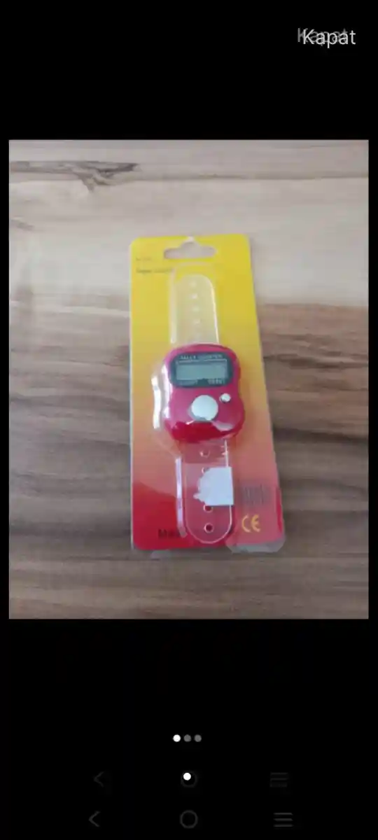Kırmızı sayım cihazı