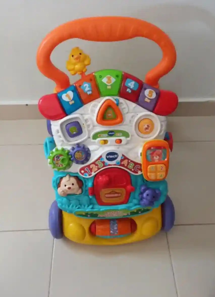 Renkli eğitici yürüyüş oyuncağı