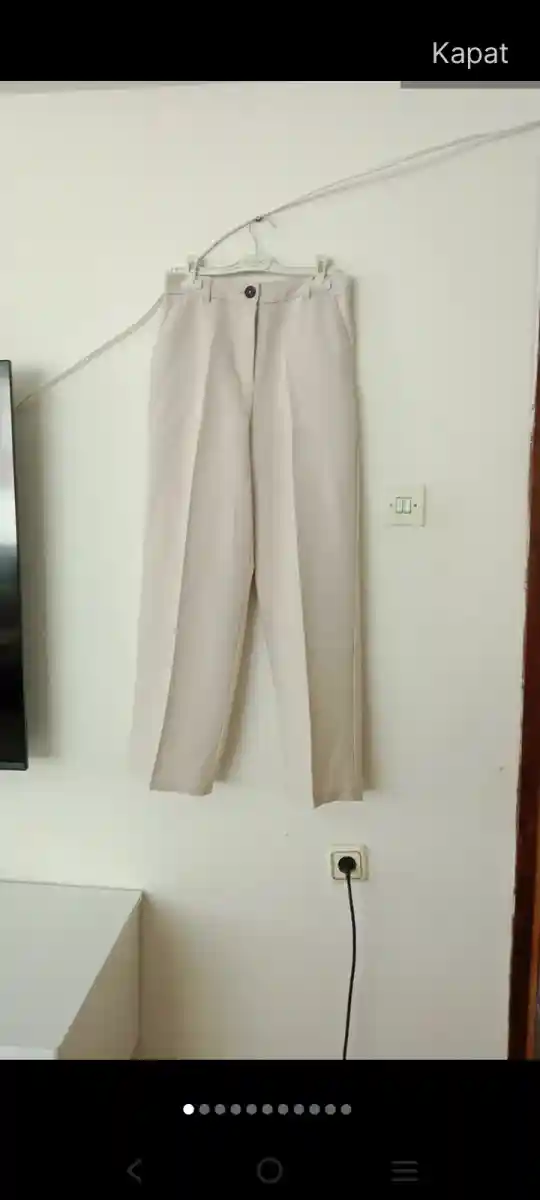 Bej renkli pantolon