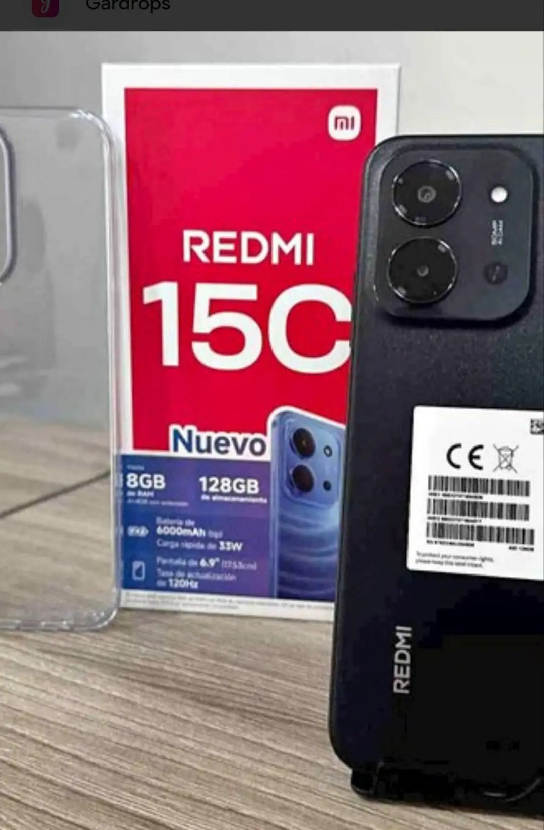 Xiaomi redmi 15c 128gb akıllı telefon