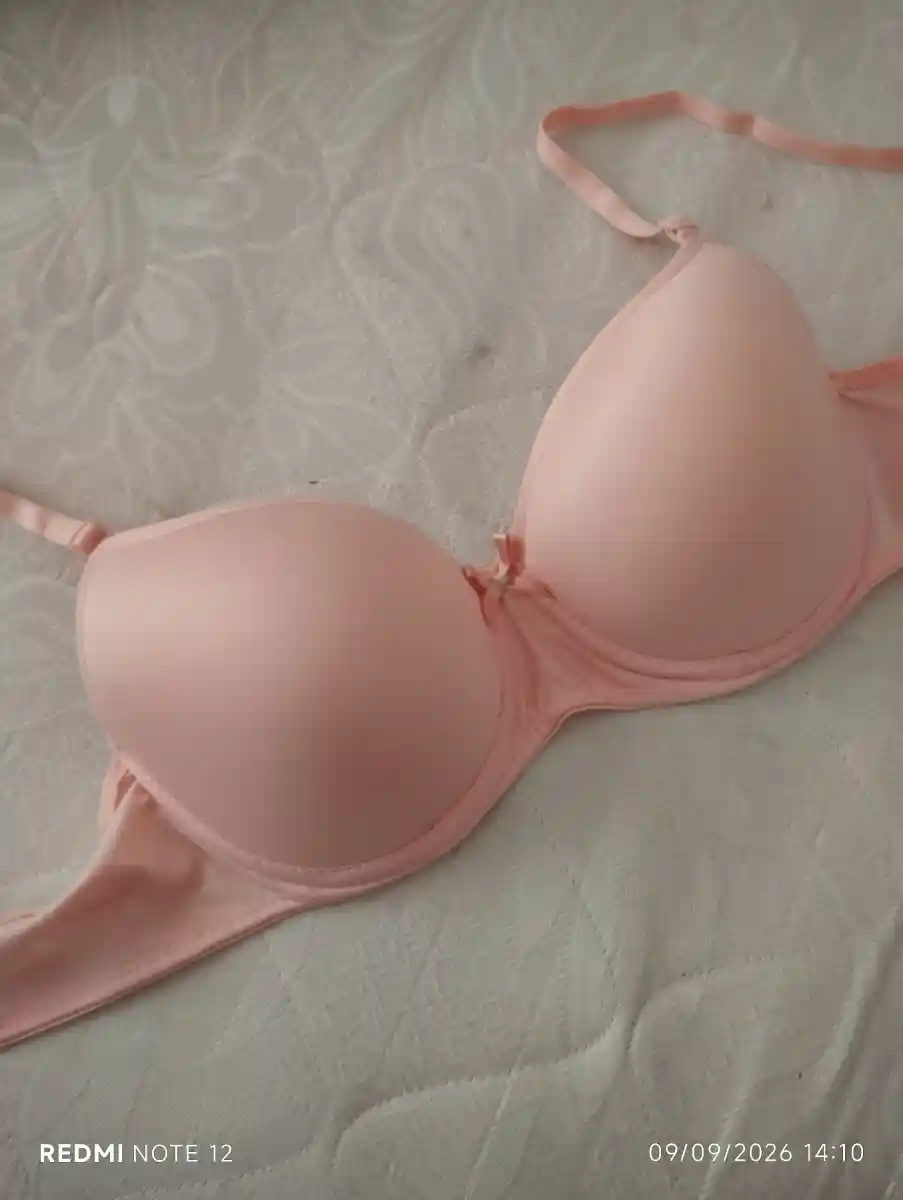 Pembe dantel detaylı sütyen 9p beden sıfır ürün
