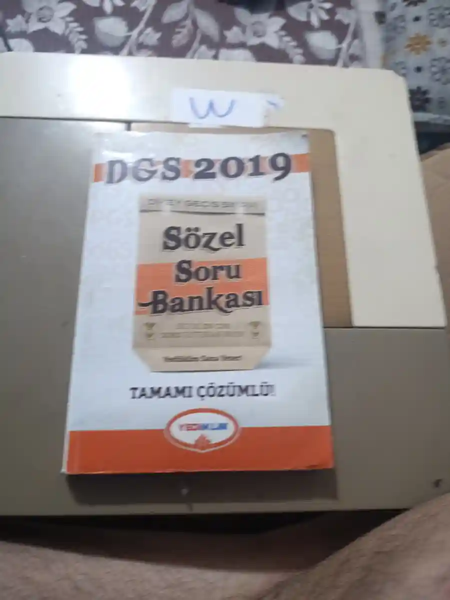 Dgs 2019 sözel soru bankası
