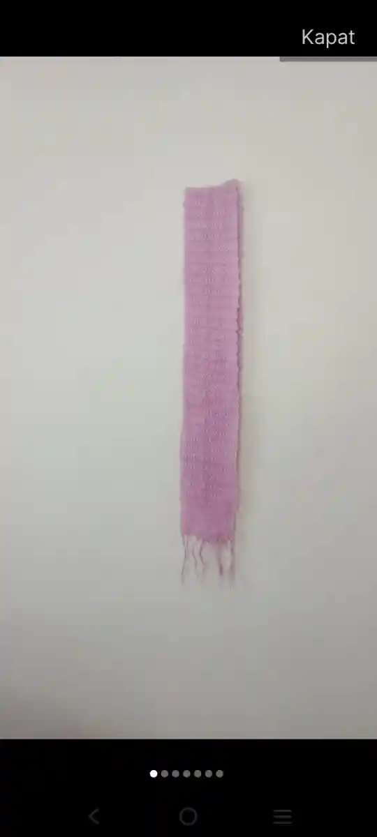 Pembe renkli atkı modelleri