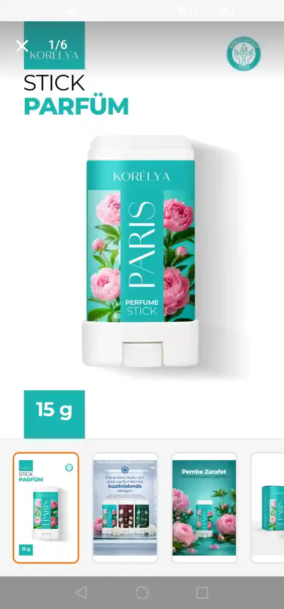 Korel ya paris stick parfüm
