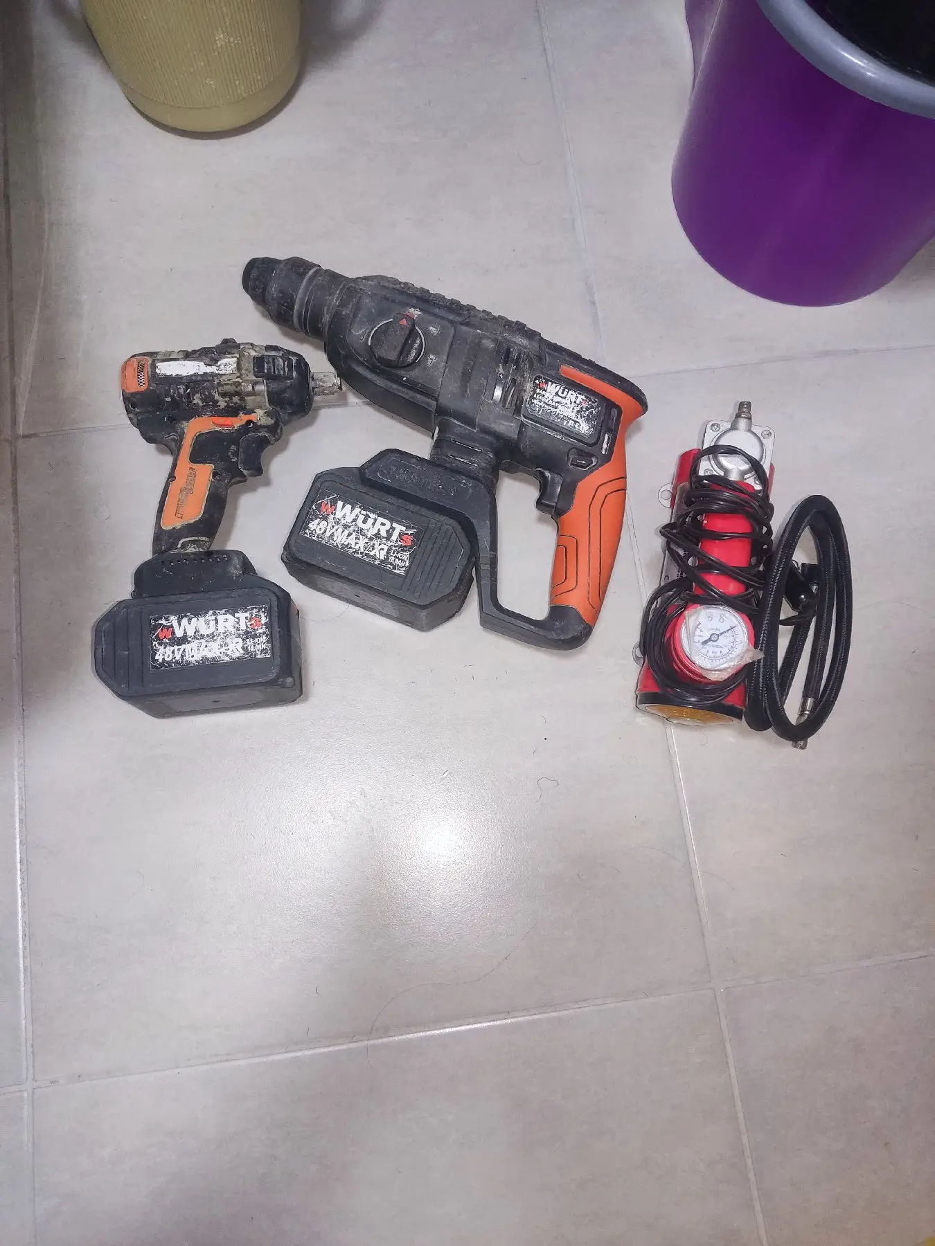 Würth şarjlı matkap ve kombine alet seti