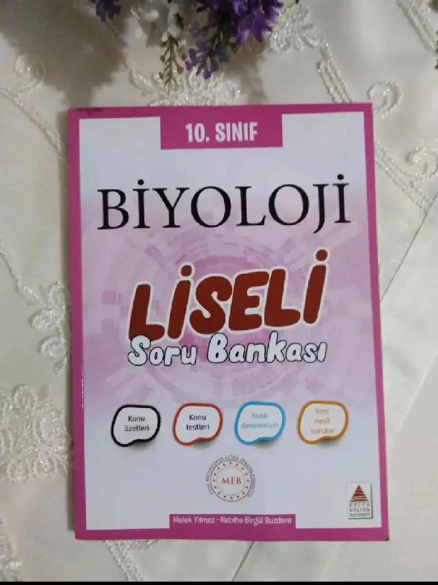 10. sınıf biyoloji liseli soru bankası