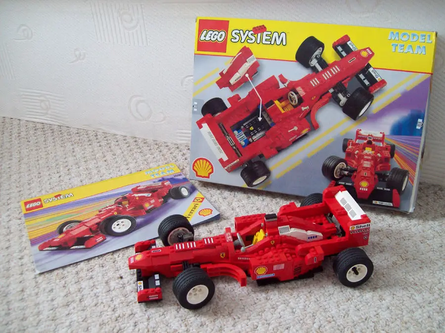 Michael scumacheri̇n efsane koleksi̇yonu f310 formula 1 lego ilan görseli