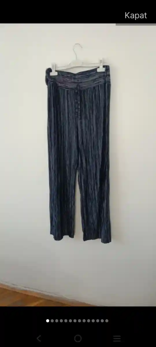 Geniş paça kadın pantolon