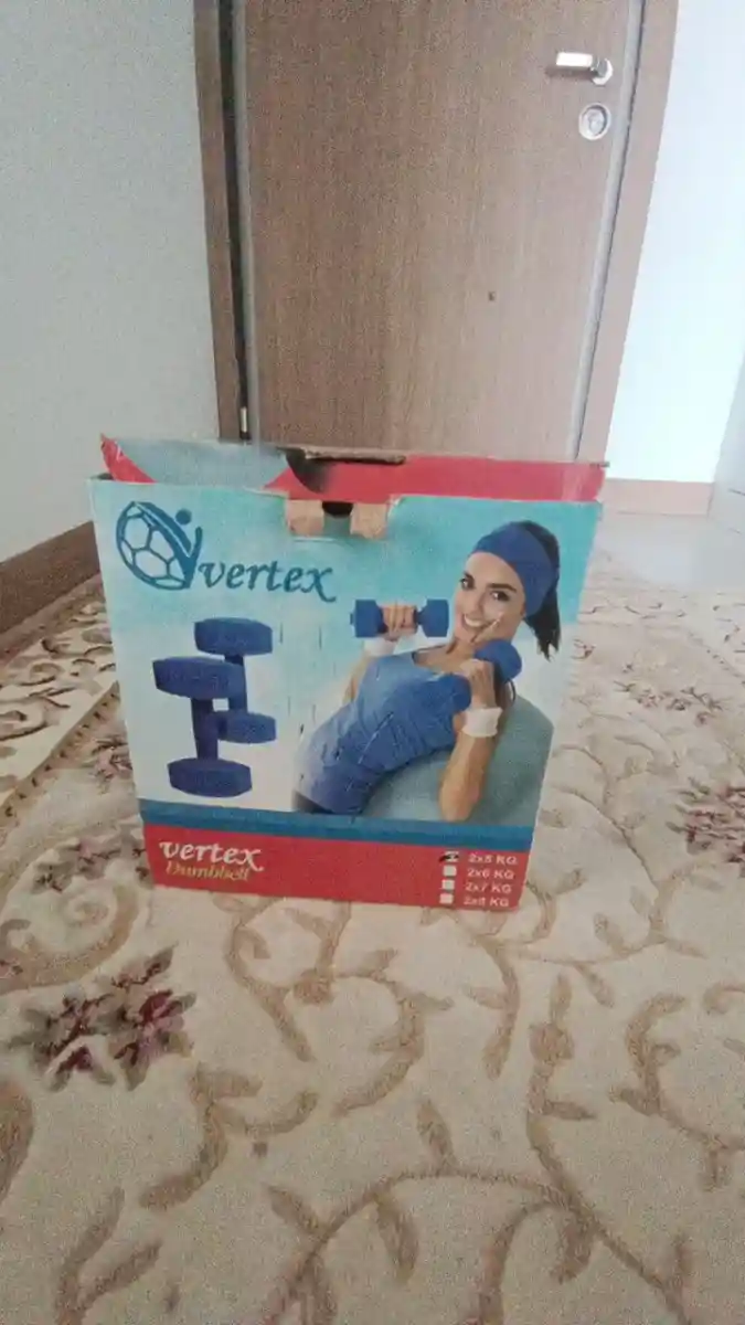 Vertex ağırlık seti 5 kg iki adet dambıl