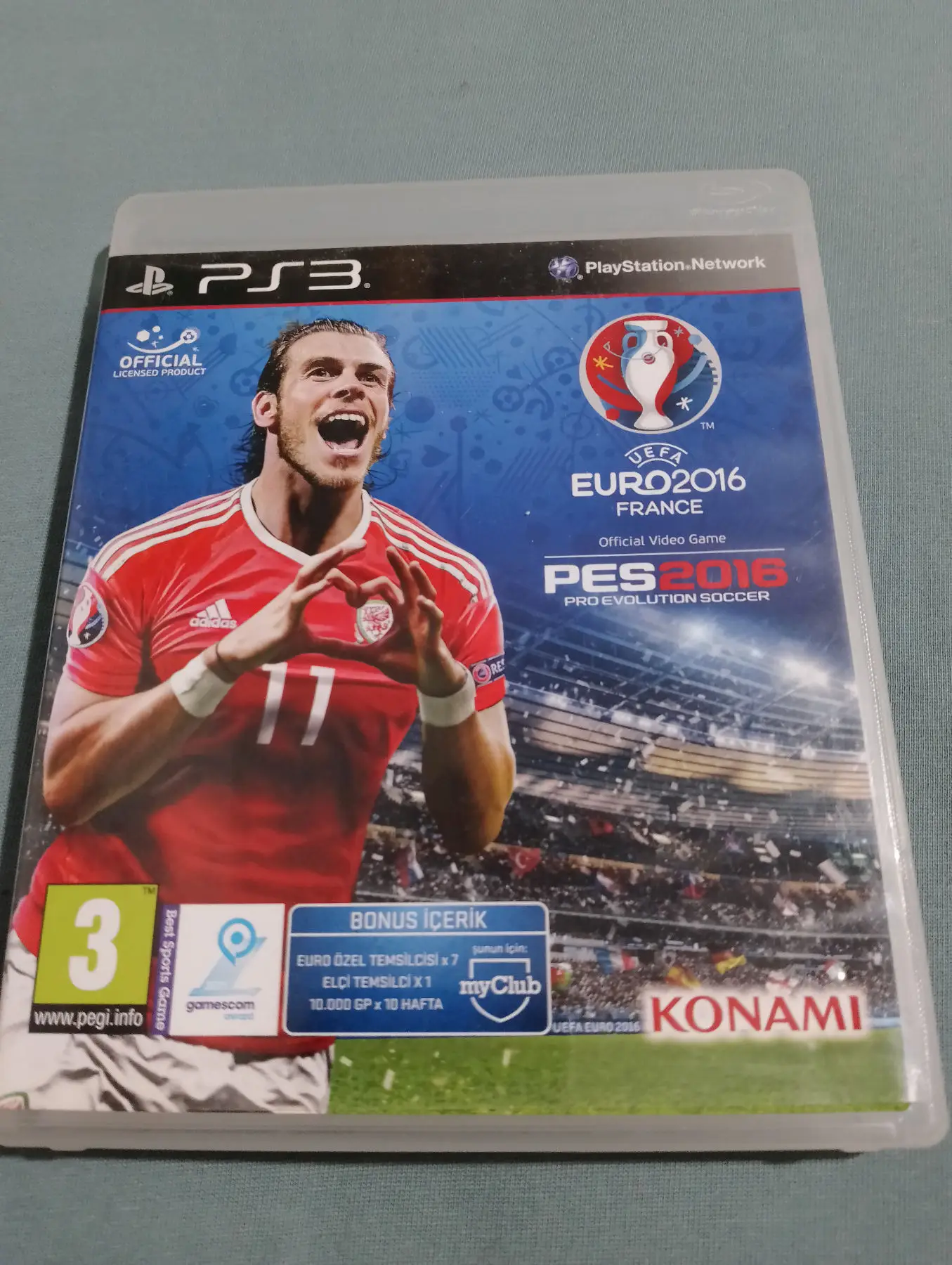 Euro 2016 pes 2016 ps3 oyun
