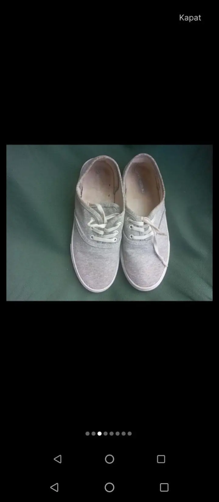 37/gri melanj bağcıklı casual sneaker lc wai̇ki̇ki̇