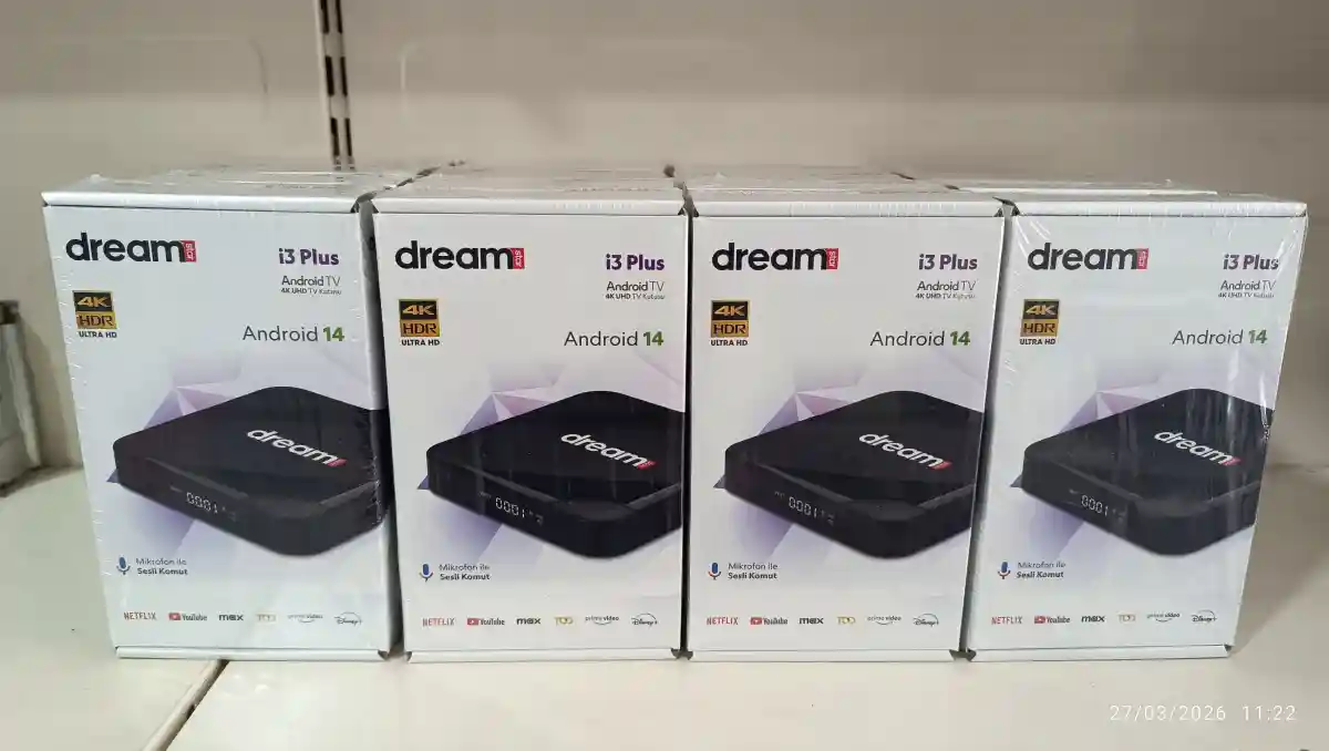 Dream i3 plus android tv kutusu