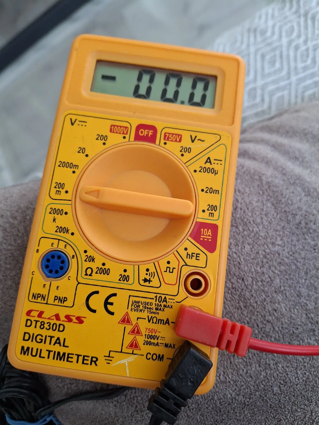 Dijital multimetre - dt830d modeli