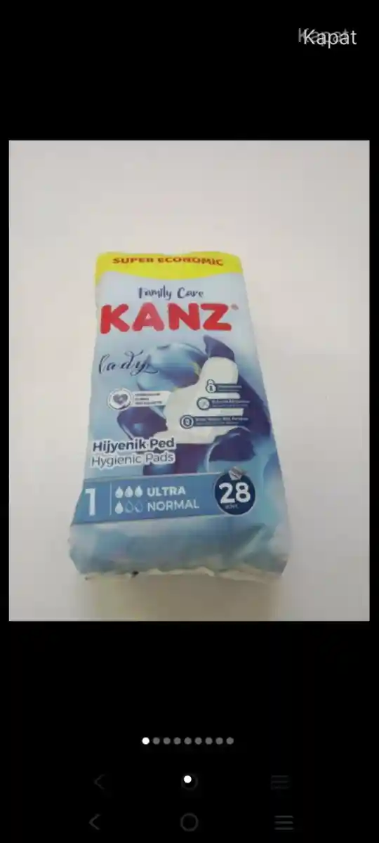Kanz hijyenik ped 28'li paket