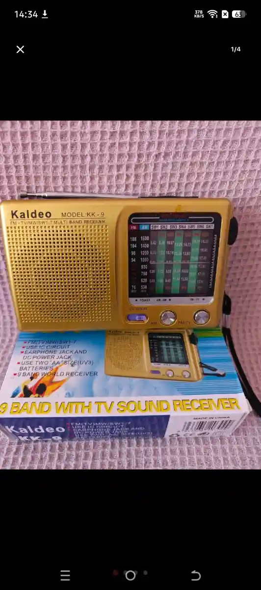 Kaldeo model kk9 9bant radyo