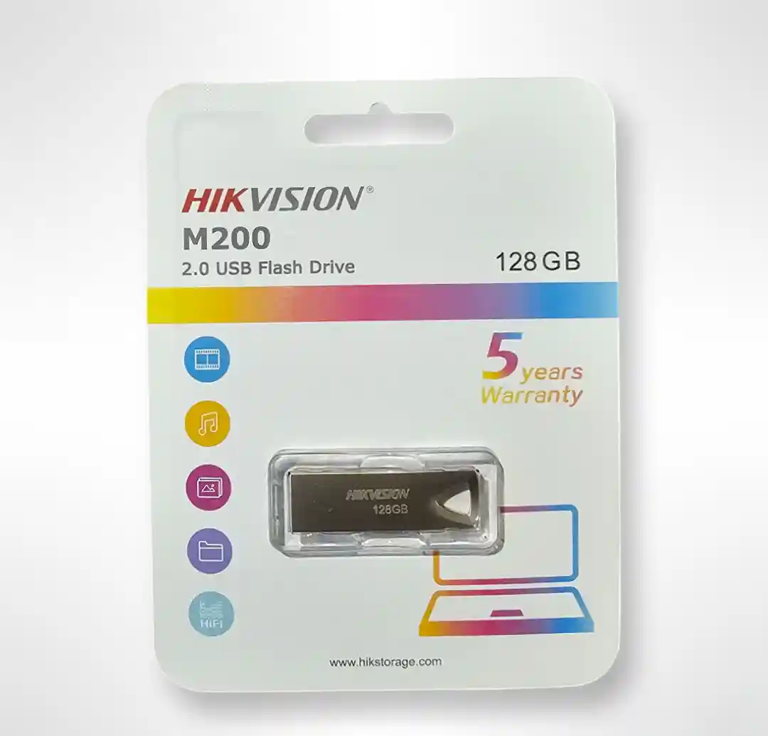 Hikvision m200 128gb 2.0 usb bellek