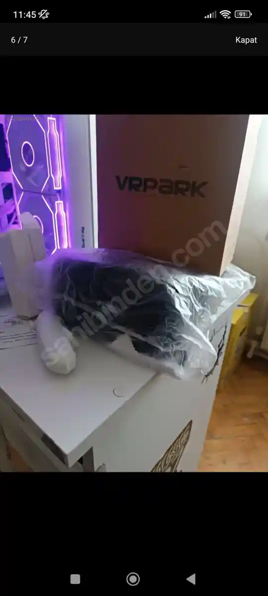 Vr sanal gerçeklik gözlüğü