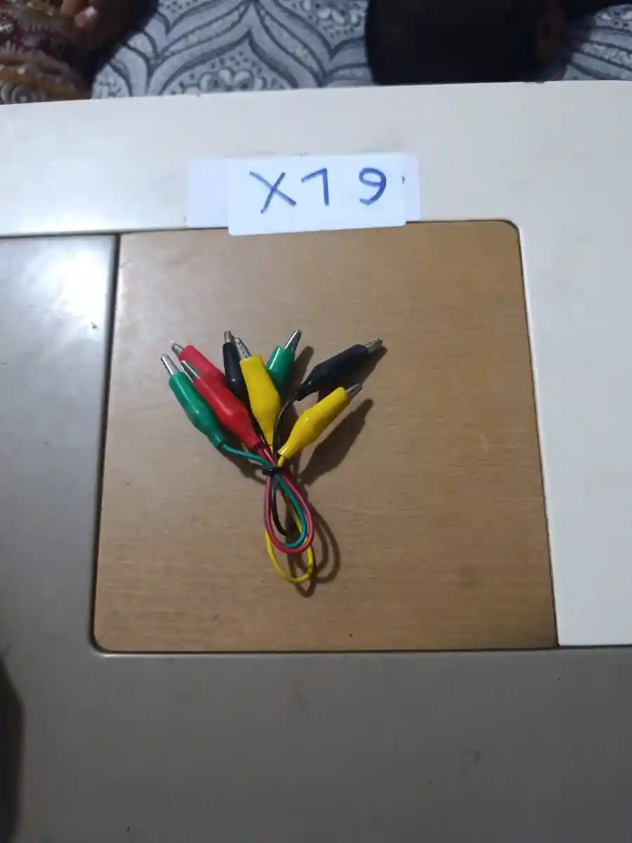 Renkli test kabloları seti