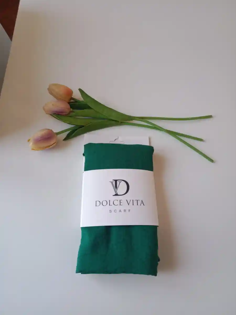 şık yeşil dolce vita şal