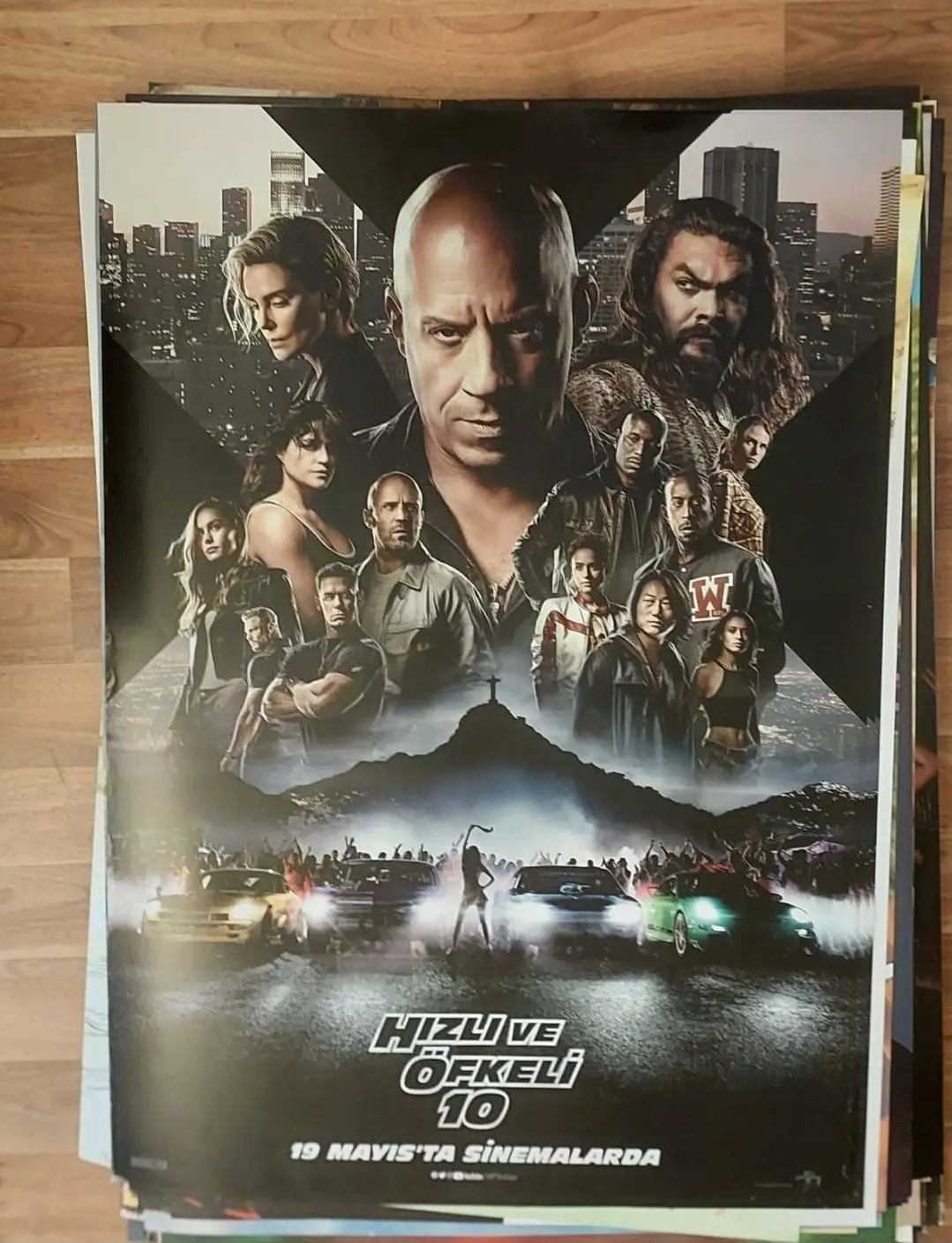 Hızlı ve öfkeli 10 film afişi ilan görseli