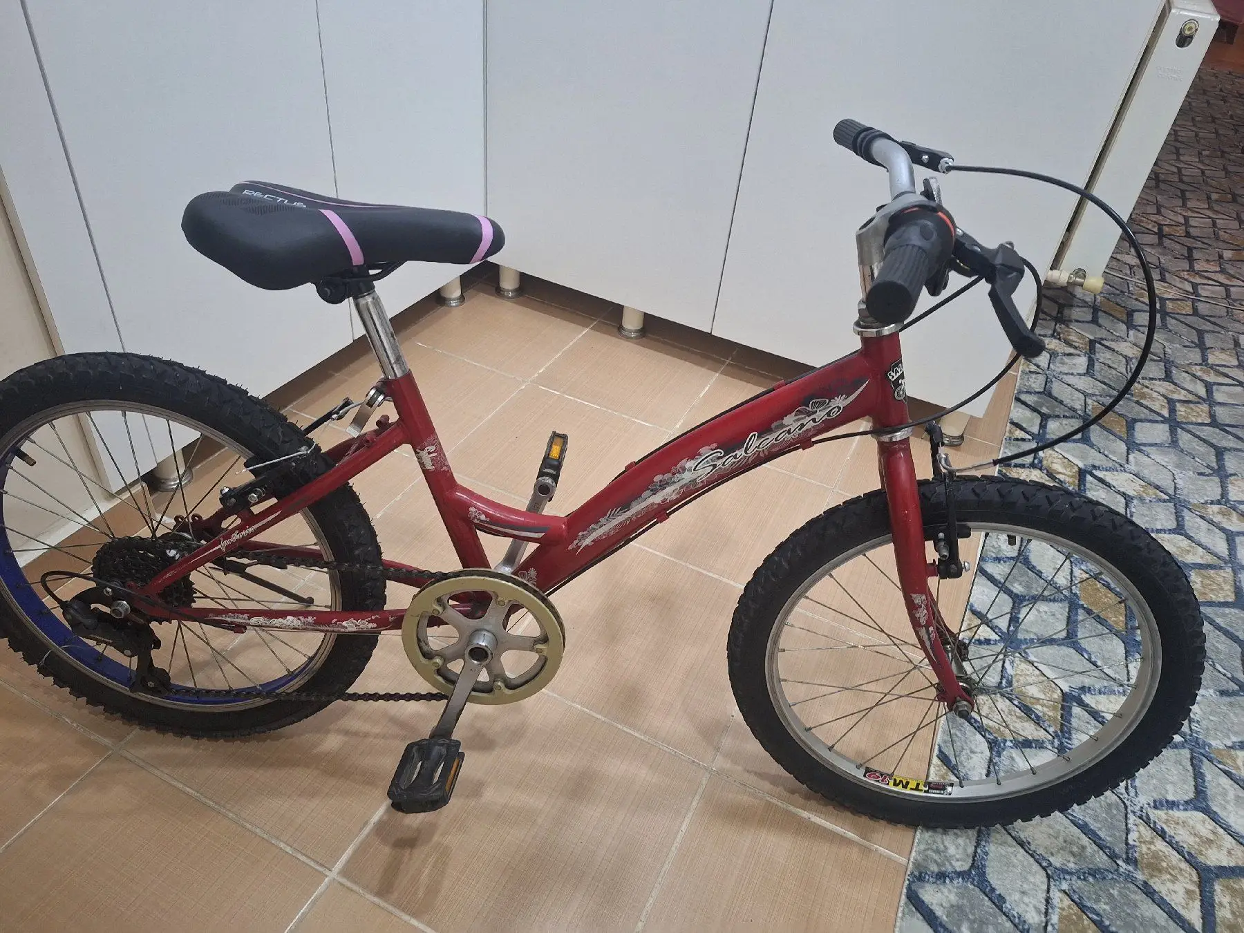 20 jant vitesli salcano marka çocuk bisikleti pendik