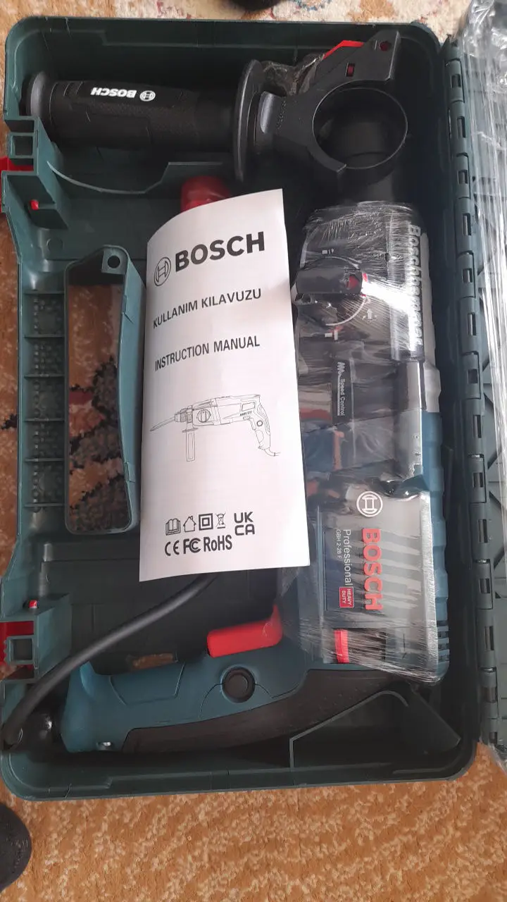 Bosch matkap seti ve kılavuzu