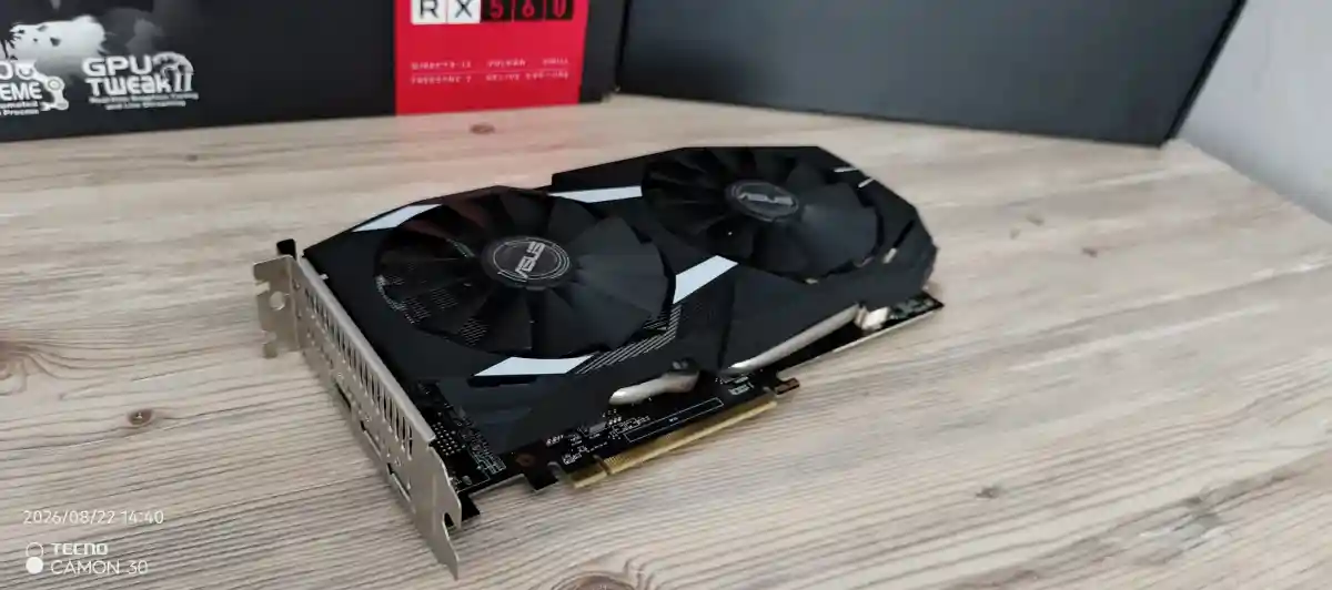 Asus dual rx560 4 gb 128 bit bilgisayar ekran kartı (kutulu ürün)