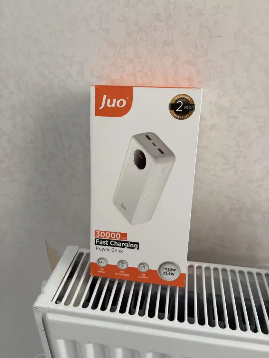 Juo 30000 mah hızlı şarj power bank ilan görseli