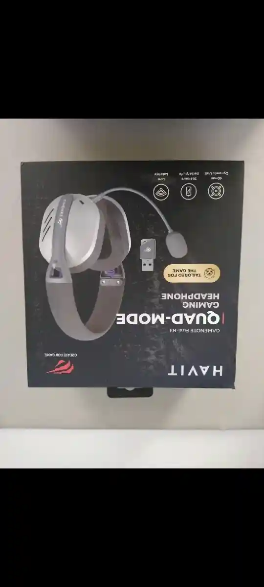 Havit gaming oyuncu kulaklığı kablosuz 2.4 ghz ilan görseli