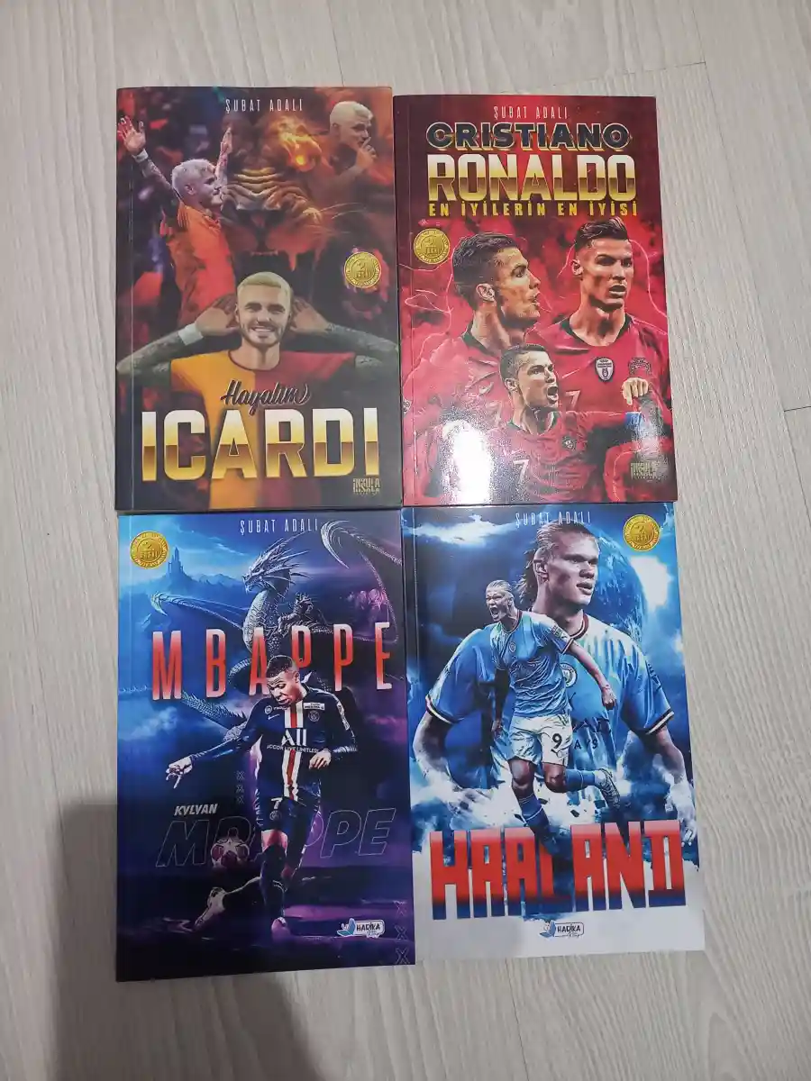 Futbolcu okuma kitapları