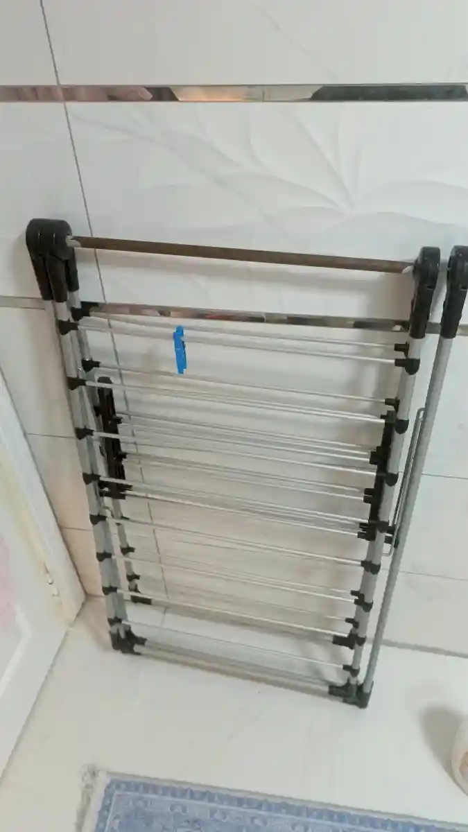 Katlanabilir çamaşır kurutma askısı