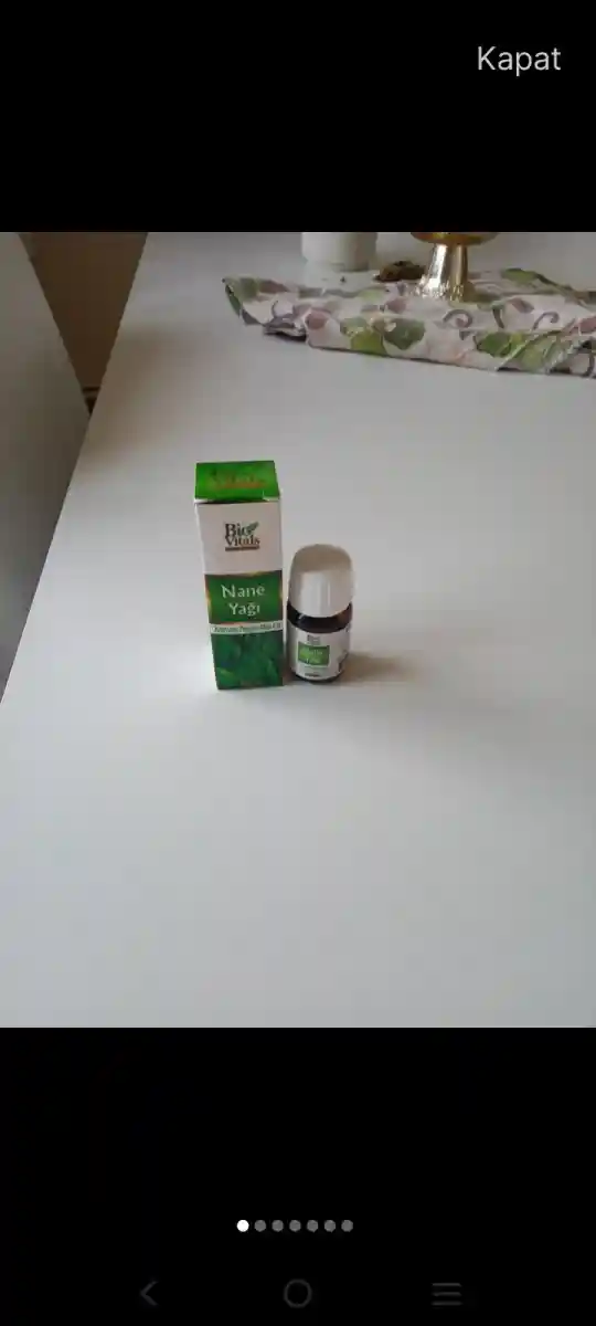 Doğal yağ - nane yağı