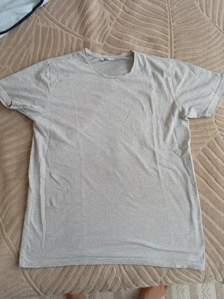 Desenli kısa kollu tişört